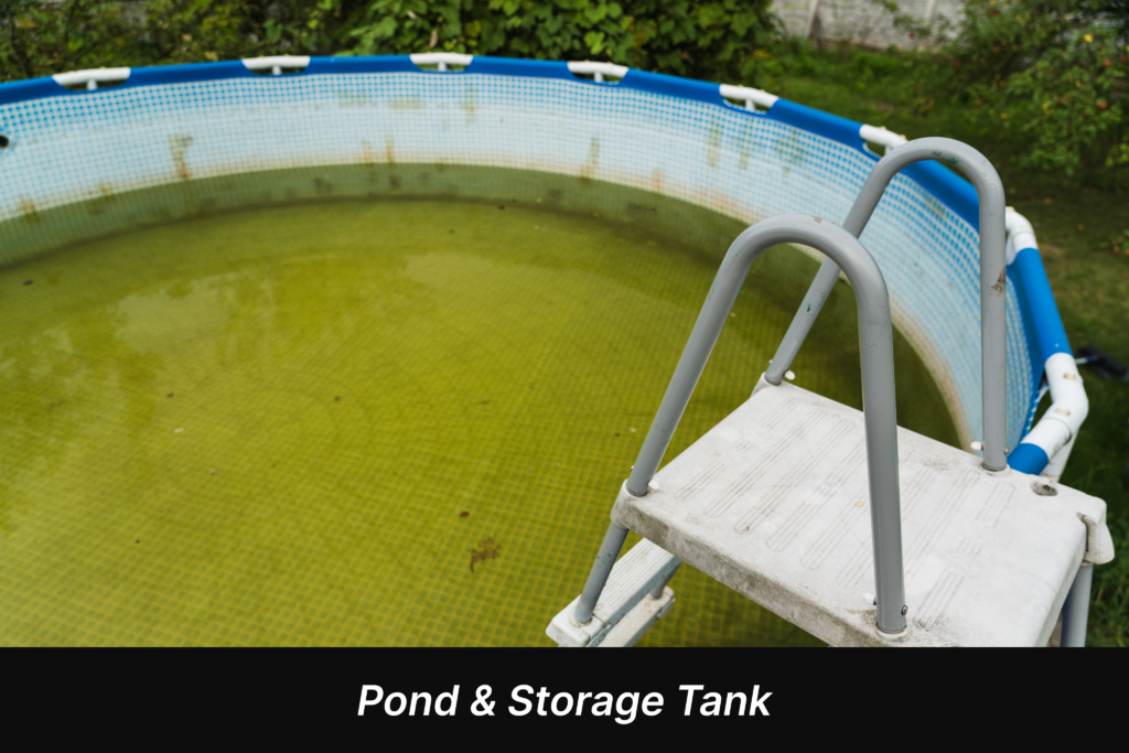 Pond & Storage Tank