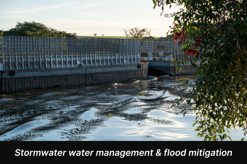 Stormwater water management & flood mitigation